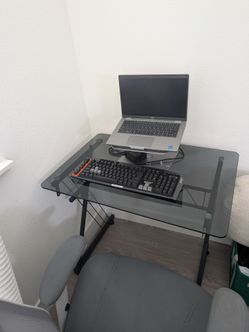 Modern Glass Desk