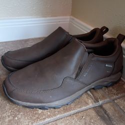 Brown leather shoes (10.5)