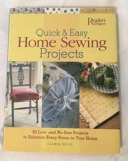 Quick And Easy Home Sewing  Projects 
