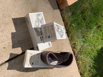3M Three-M-Ite Sanding Belts 120 & 80 Grit