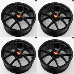 20x8.5 ET35 & 20x10 ET40 5x120 Matte Black Wheels Fits BMW 3 4 5 Series M3 M4 M5