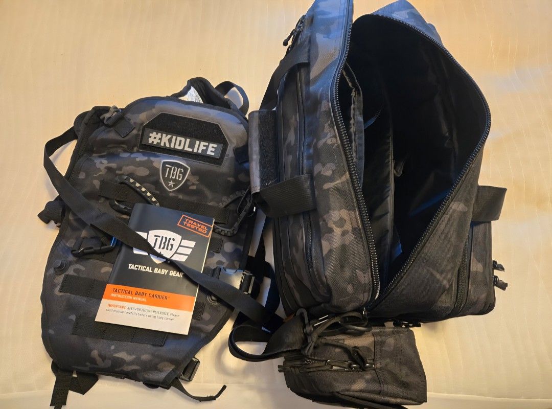 Baby Diaper Bag And Carrier. 