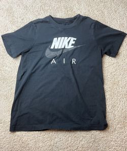 Kids Nike Air Black T-Shirt