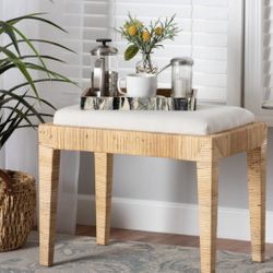 Modern Bohemian ottoman – New in Box