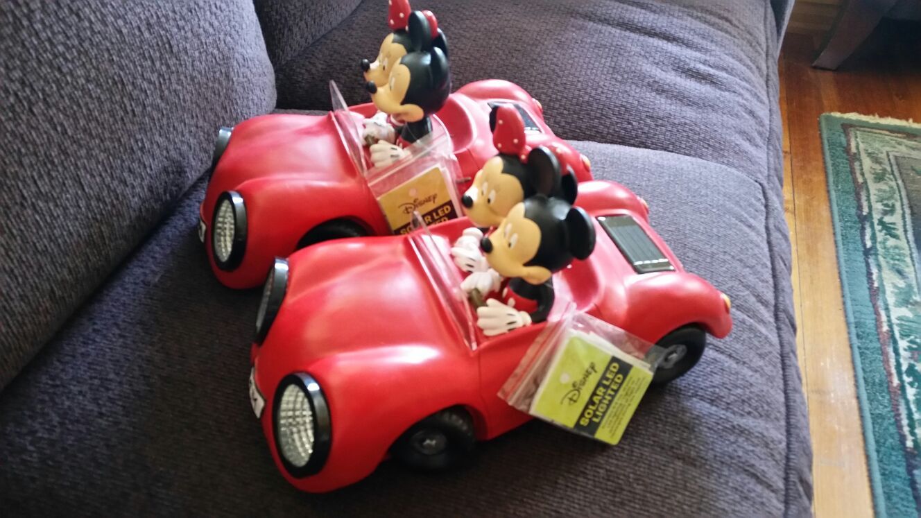 Mini and Micky Solar Garden lights