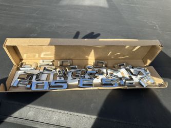 OEM CHEVY SILVERADO BADGES