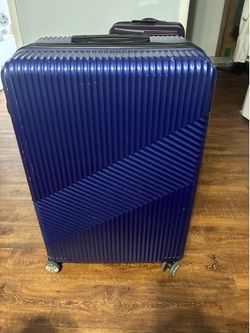 Very large suitcase