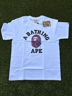 A Bathing Ape BAPE College Logo T-Shirt