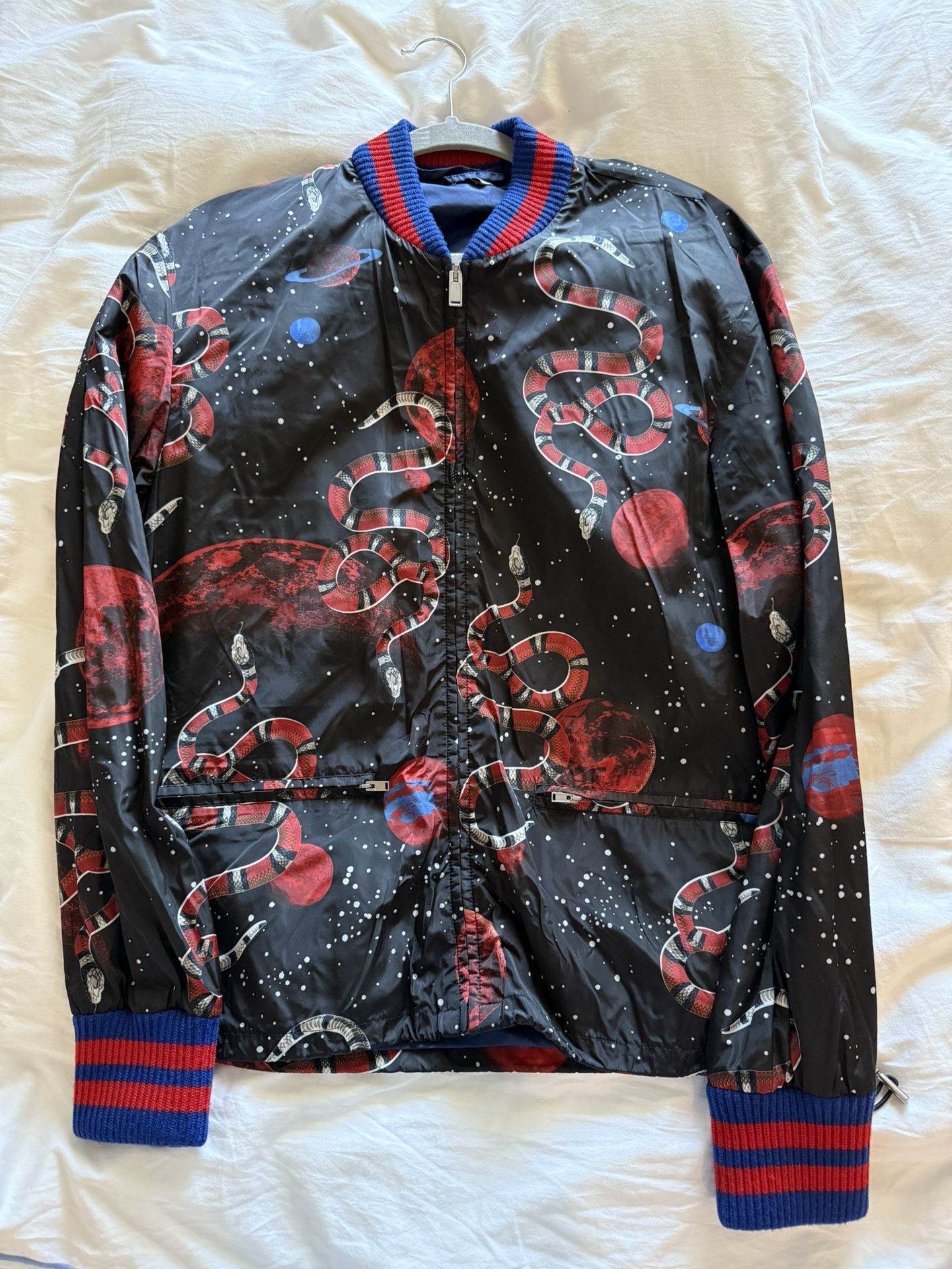 Authentic Gucci Men’s Snake Jacket Large 