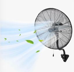 🌬️ BRAND NEW GARVEE 30” WALL MOUNT INDUSTRIAL FAN – 6,000 CFM