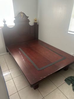 Vintage Disney New Orleans queen bed frame
