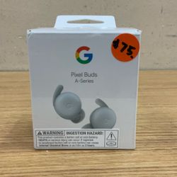 GOOGLE PIXEL BUDS A-SERIES WIRELESS EARBUDS.