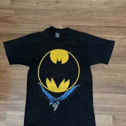 vintage 1989 batman tv promo single stitch