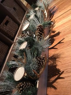 Christmas candle holder -STUNNING