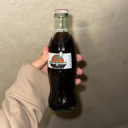 1995 coca cola glass bottle 