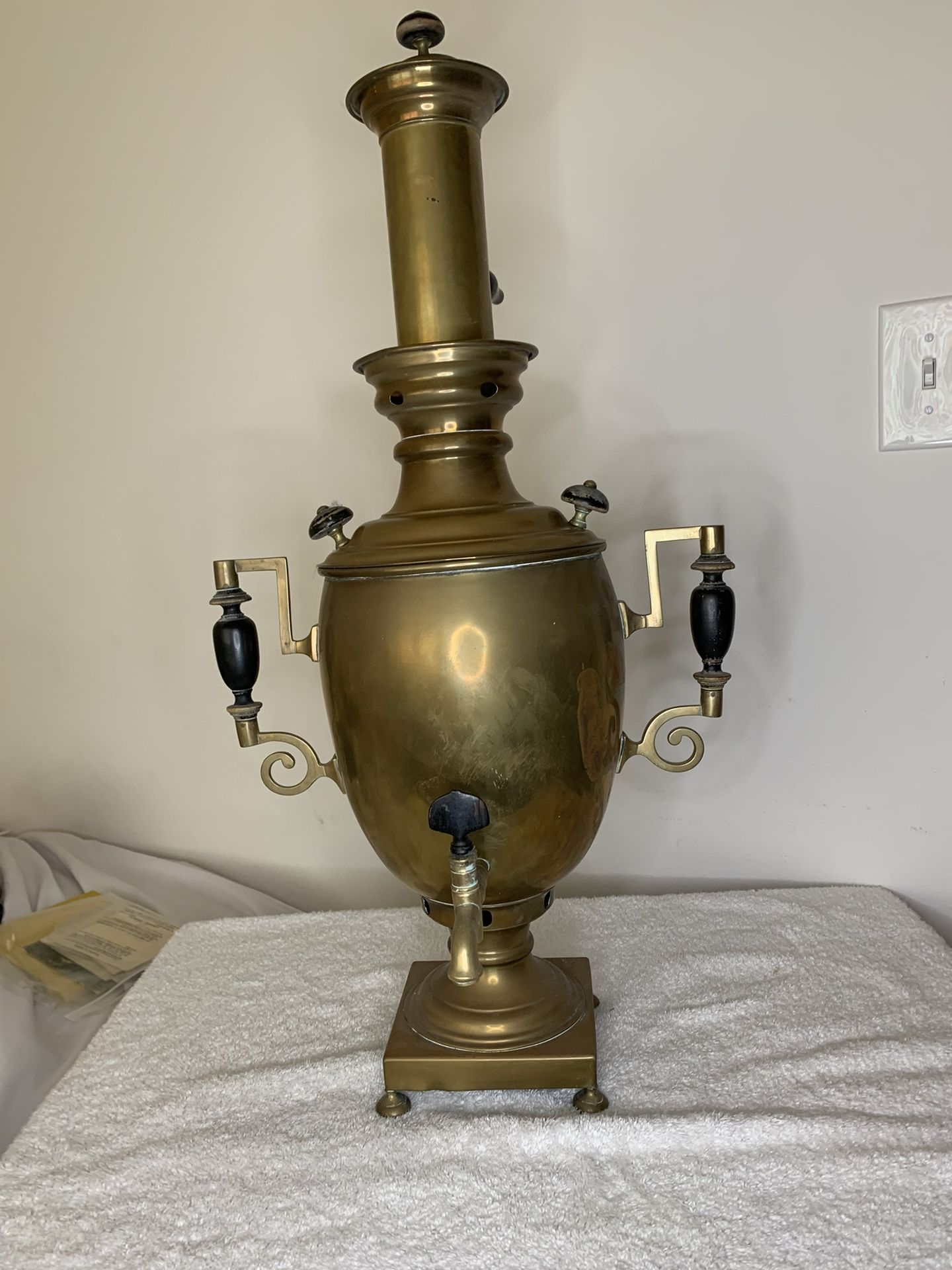 Antique Russian samovar
