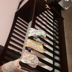 Crib With Changing Table