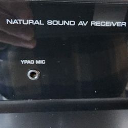 Yamaha RX V375 5.1 Channel 3D A/V Home Theater Rec 100 Watt, Black

