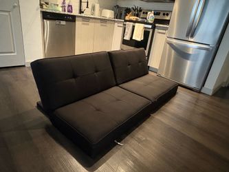 Convertible Futon Sofa Bed – Black – Great Condition
