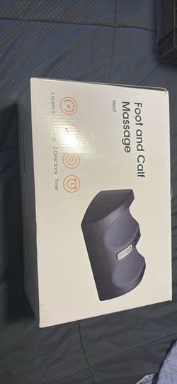 FOOT&CALF MASSAGER WITH HEAT/3SPEEDS/TIMER