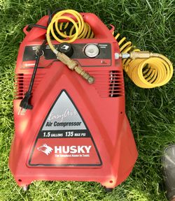 Husky easy air compressor 135 psi online