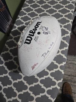 Dallas Cowboys Signed Football 2012 Team