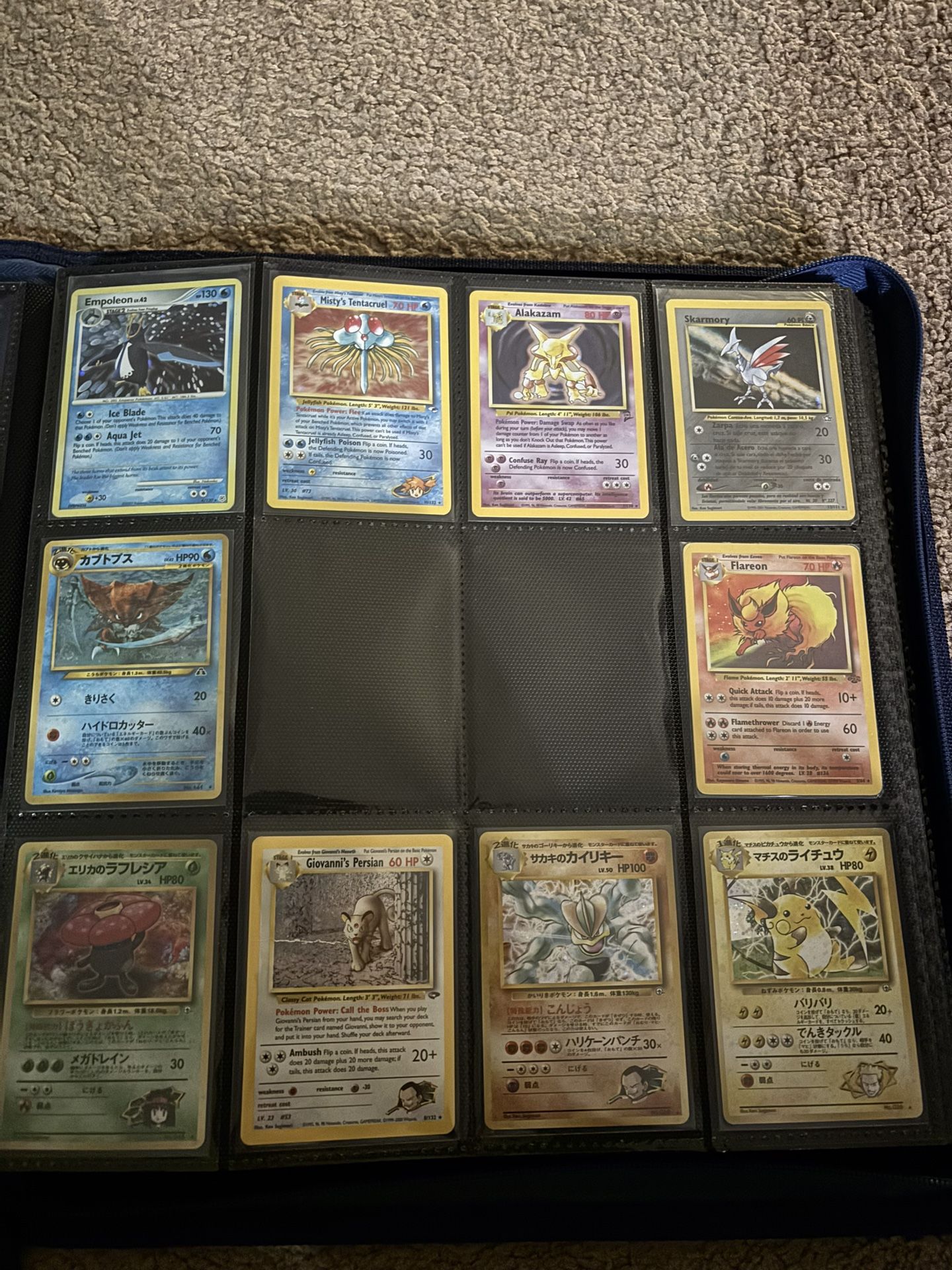 Vintage Pokemon Cards