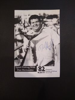 Autographed Dan Hernandez 