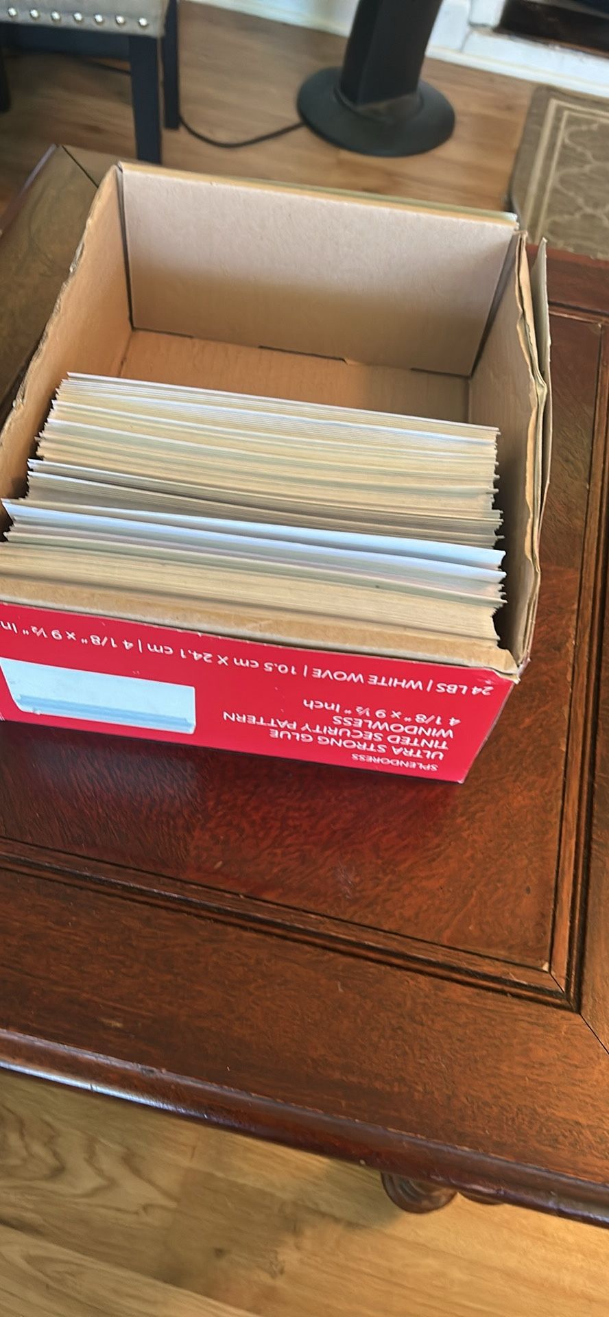 Half A Box Of Brand New Envelope