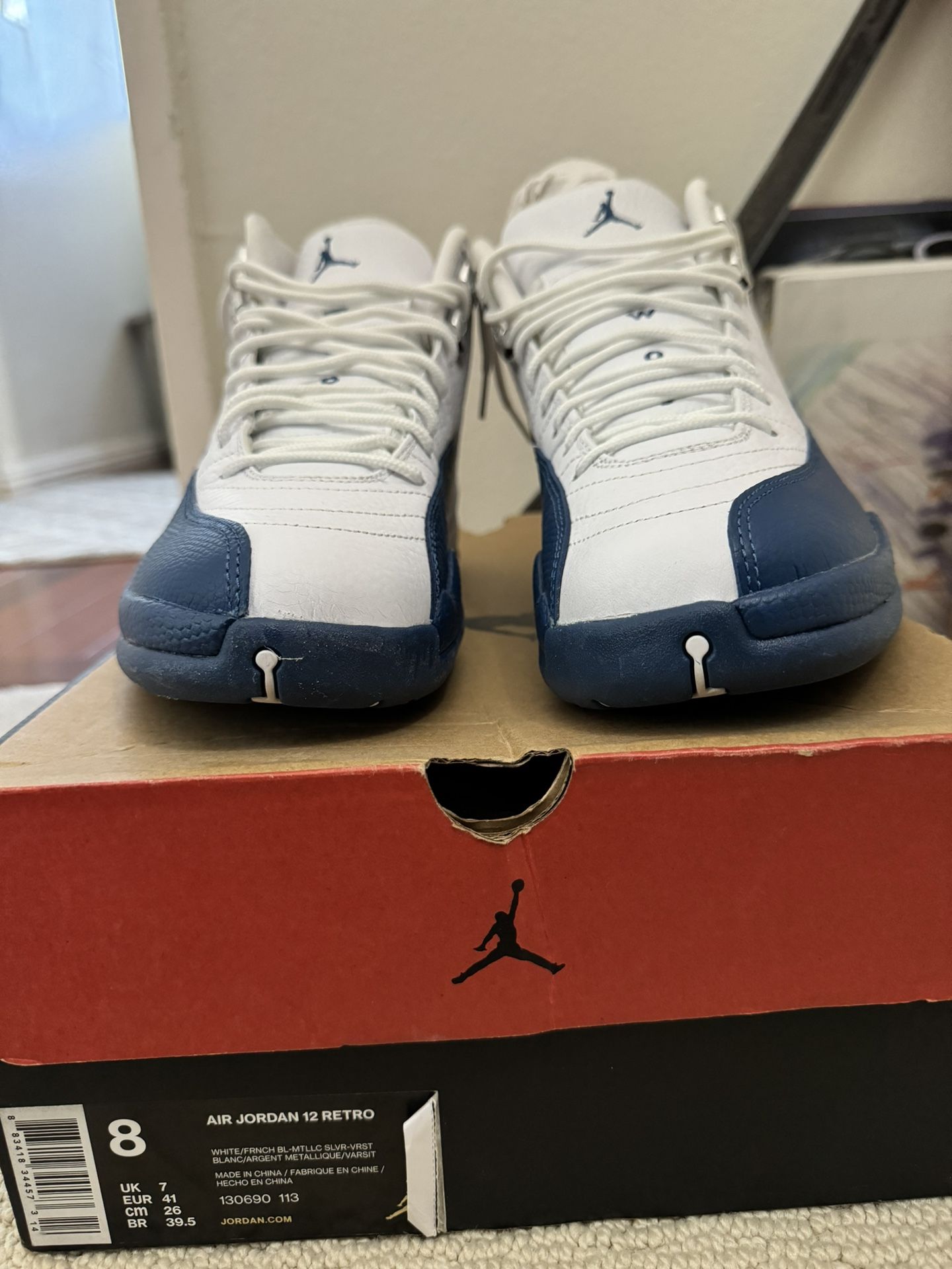 Jordan 12 French Blue Size 8.5