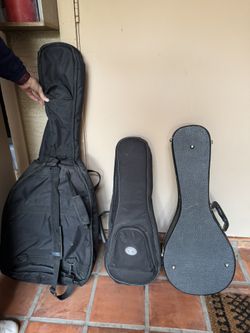 Guitar, Ukulele, Mandolin Cases