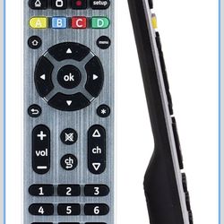 GE 4-Device Universal Remote Control, Designer Series, Brushed Nickel/Silver, 33709