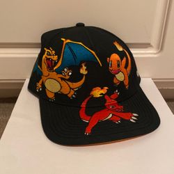 Pokémon Evolution Of Charizard Snapback Hat