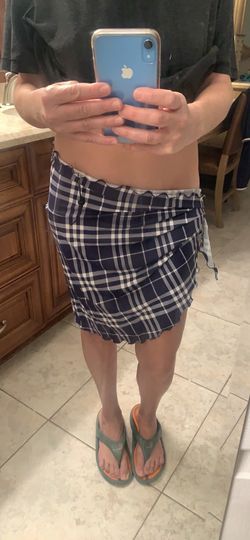 Burberry London bathing suit beach Sarong wrap