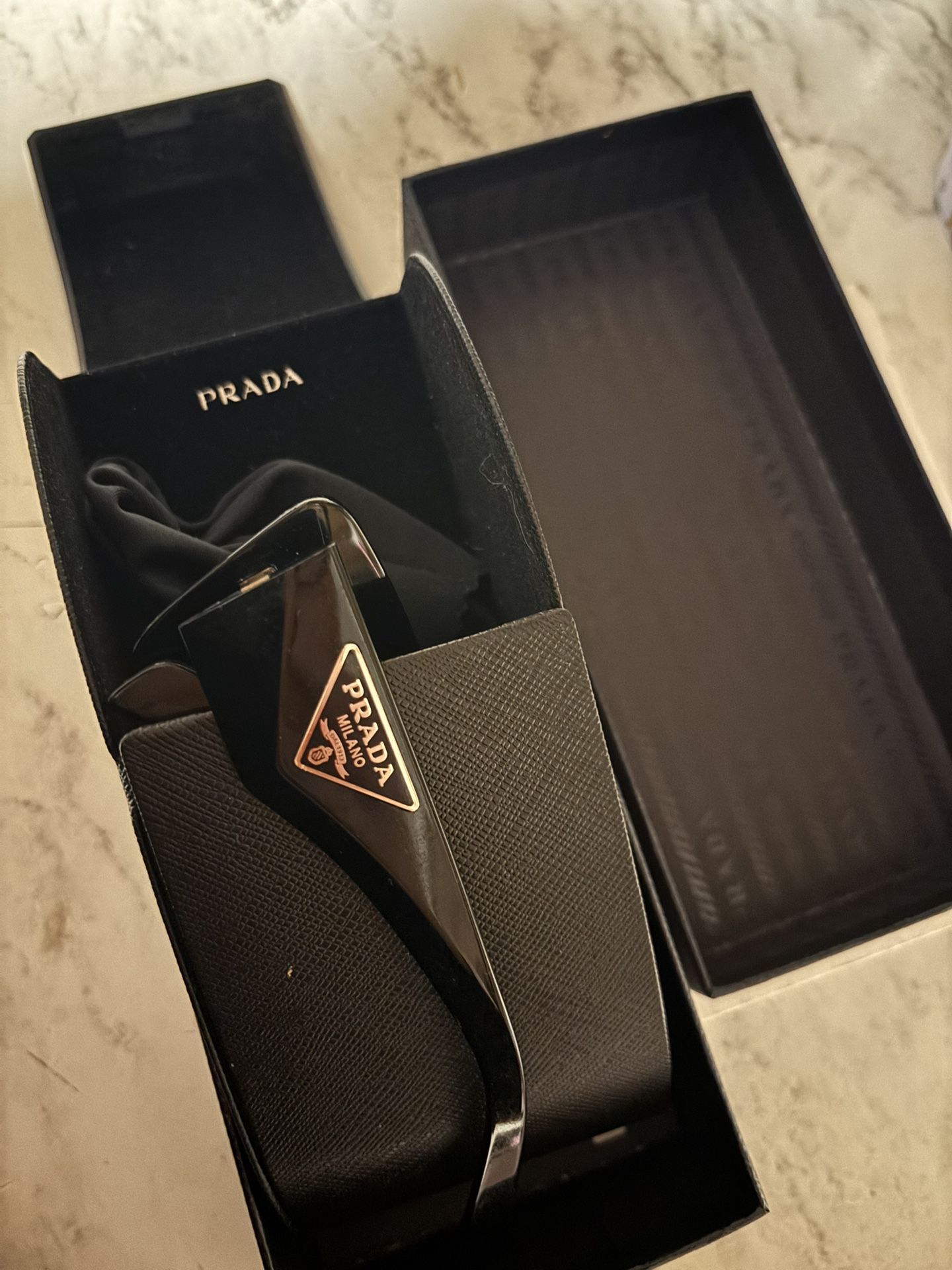 Authentic Prada OPR 13ZS Cat Eye Sunglasses.