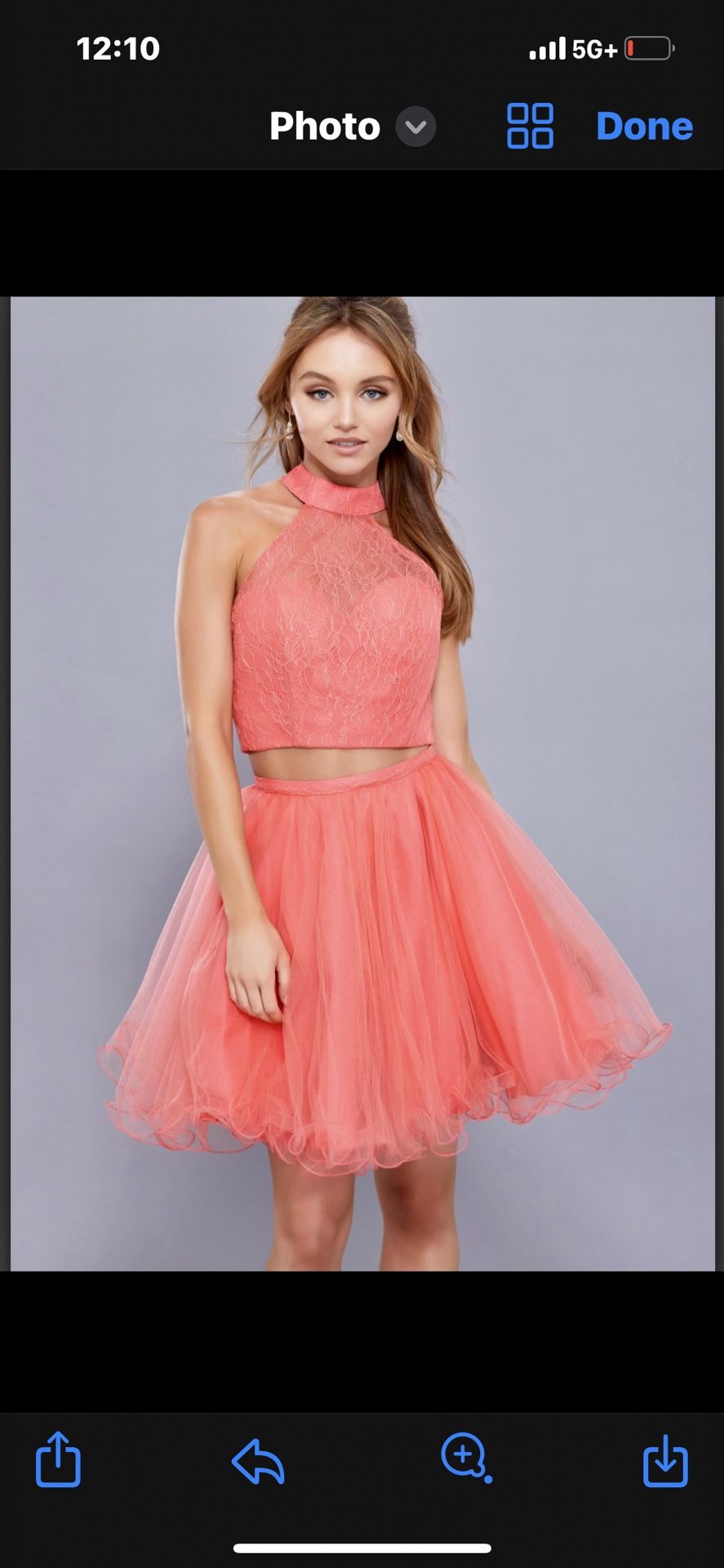 BEAUTIFUL, CORAL, FORMAL/PARTY DRESS