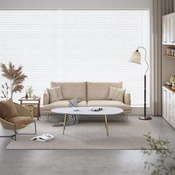 SOLID Wood Modern Coffee Table White , Pretty Good Quality 