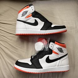 Nike Air Jordan 1 Electro Orange New Size 11