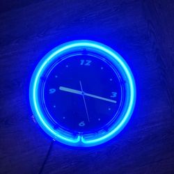 Neon Clock