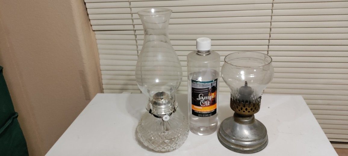 Antique Lamps And Oil