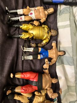 WWE /WWF Jaaks style wrestling figures $2/ each