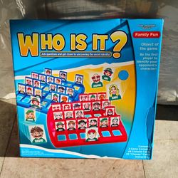 Who is it family fun game great mind challenging game