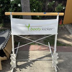 Booty Kicker + Box Full Of Yoga Stuff Like Ropes/Bands/Blocks/Floor Pads/ Jump Rope
