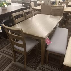 6pc Dining Room Set 