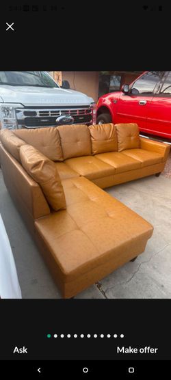 Sectional sofa couch.