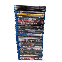 Blu-ray lot of 30 Blurays Action Movies 