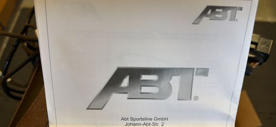 ABT piggy back tune for 3.0-liter turbocharged V6 engine, specifically the EA839