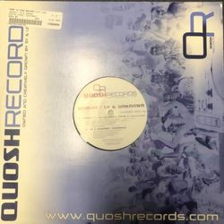 Quosh records 089 digital lover electronic UK HARDCORE VINYL