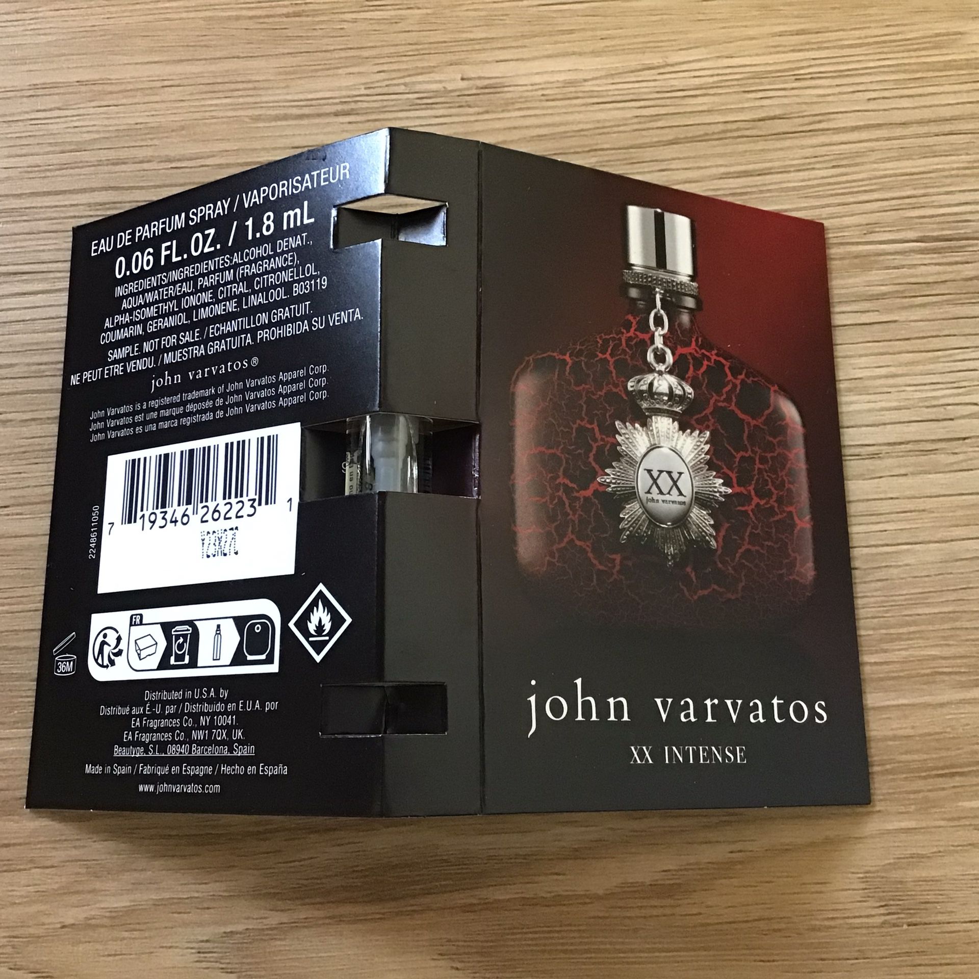 New-John Varvatos XX Intense 1.8ml