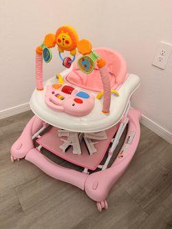 Convertible baby walker/ acitivity center